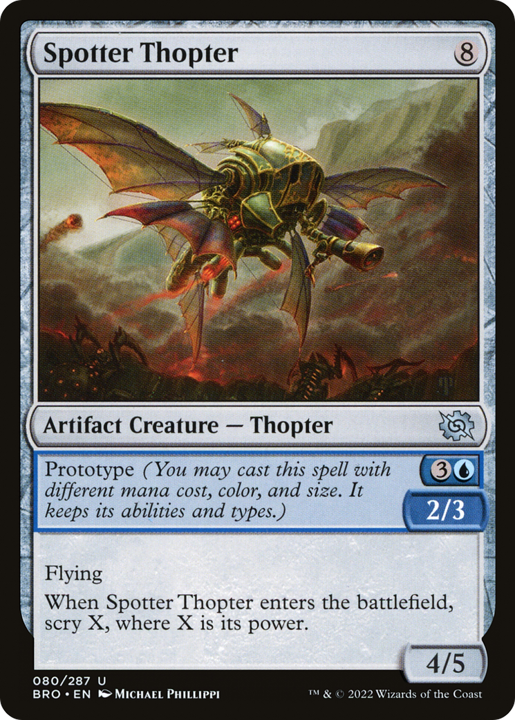 Image of Spotter Thopter (BRO-080) - The Brothers' War