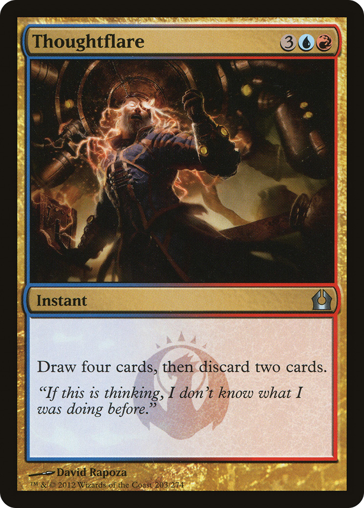 Image of Thoughtflare (RTR-203) - Return to Ravnica Foil