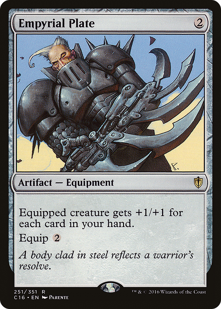 Image of Empyrial Plate (C16-251) - Commander 2016