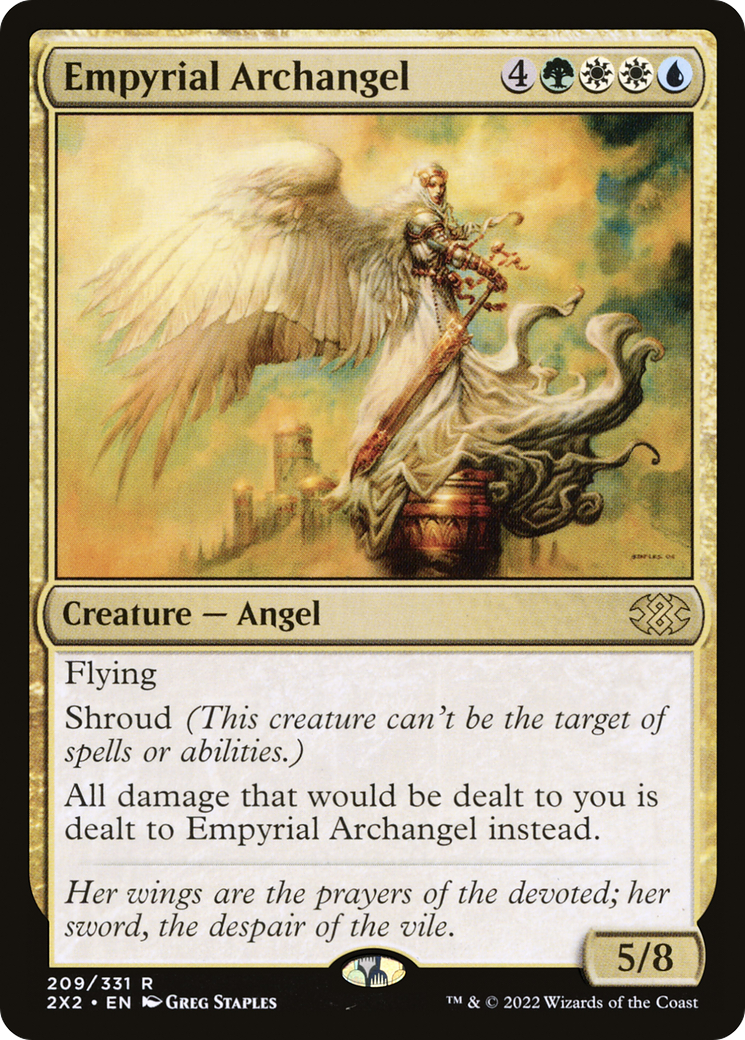 Image of Empyrial Archangel (2X2-209) - Double Masters 2022