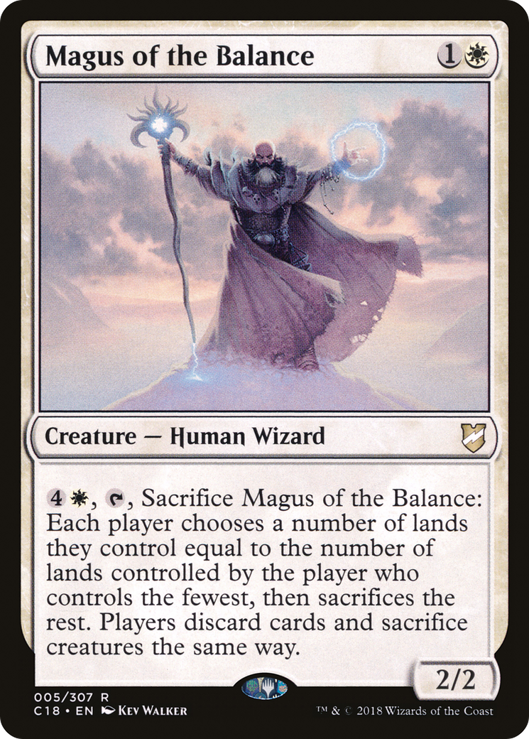 Image of Magus of the Balance (C18-005) - Commander 2018