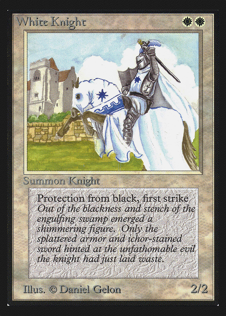 Image of White Knight (CE) (CED-) - Collectors' Edition
