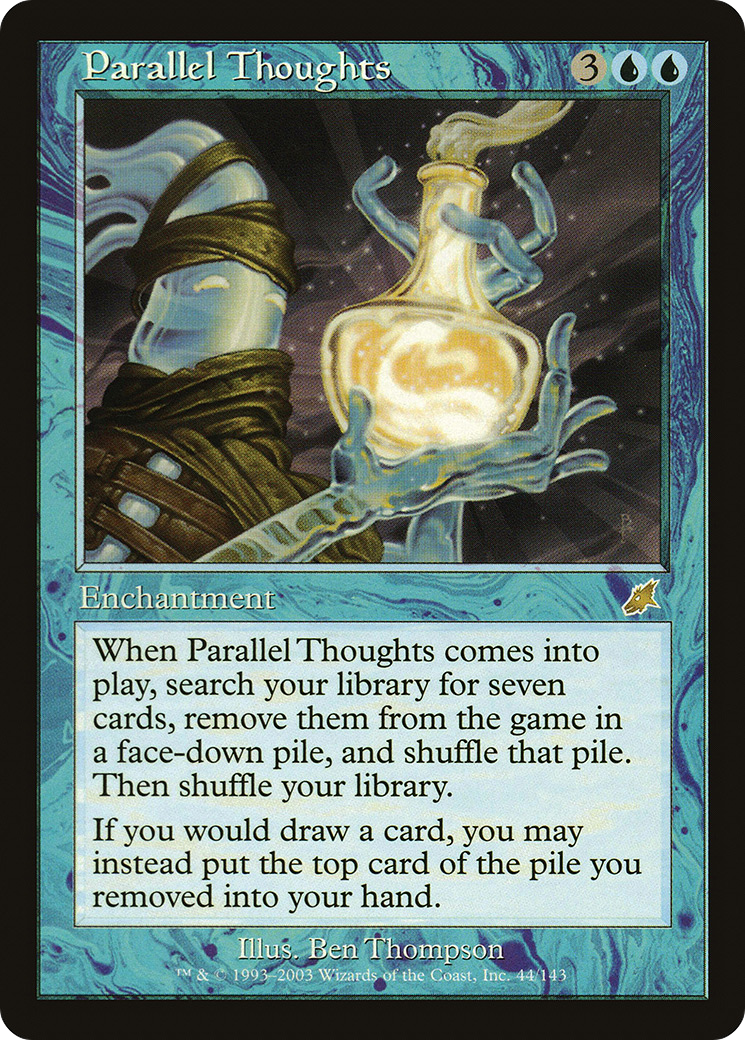 Image of Parallel Thoughts (SCG-044) - Scourge Foil