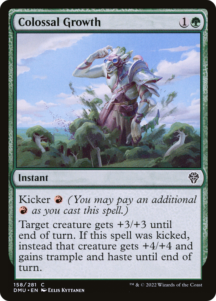 Image of Colossal Growth (DMU-158) - Dominaria United