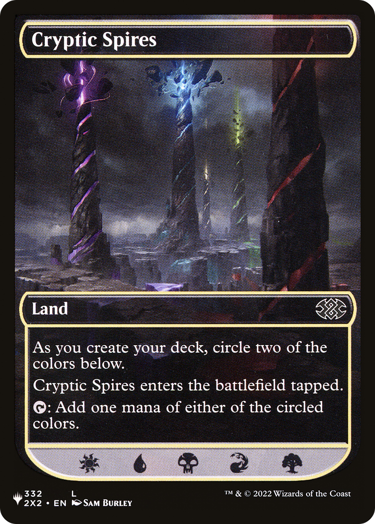 Image of Cryptic Spires (LIST-2X2-332) - The List