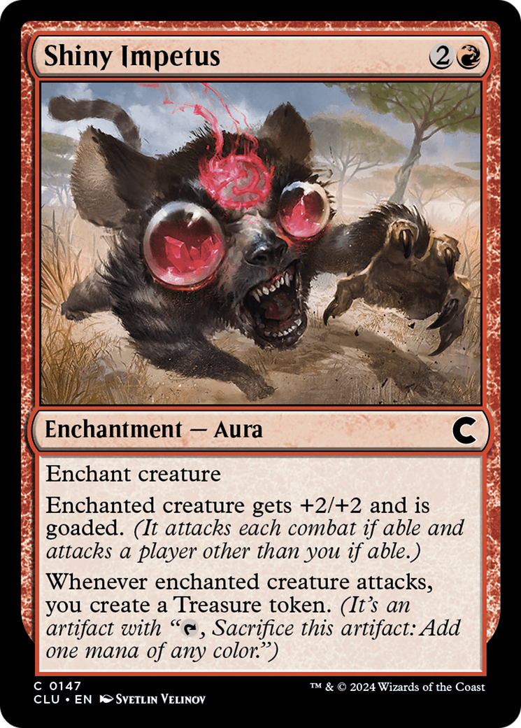 Image of Shiny Impetus (CLU-147) - Ravnica: Clue Edition
