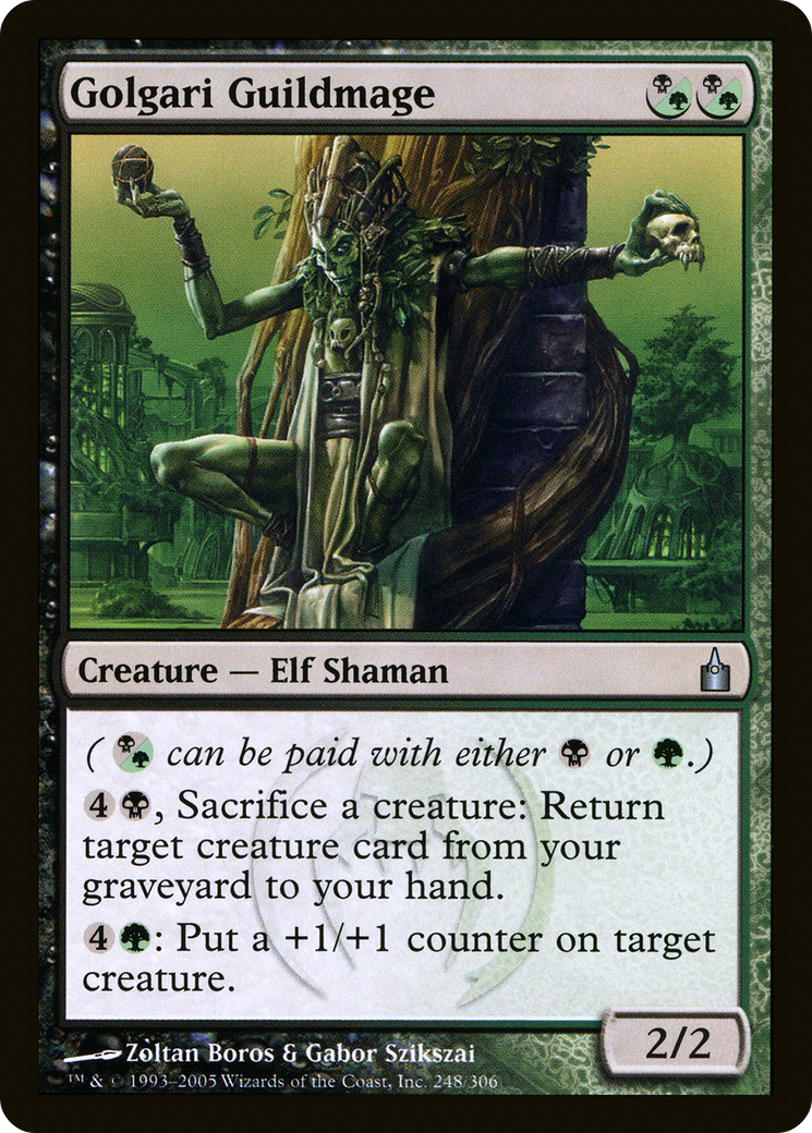 Image of Golgari Guildmage (RAV-248) - Ravnica: City of Guilds