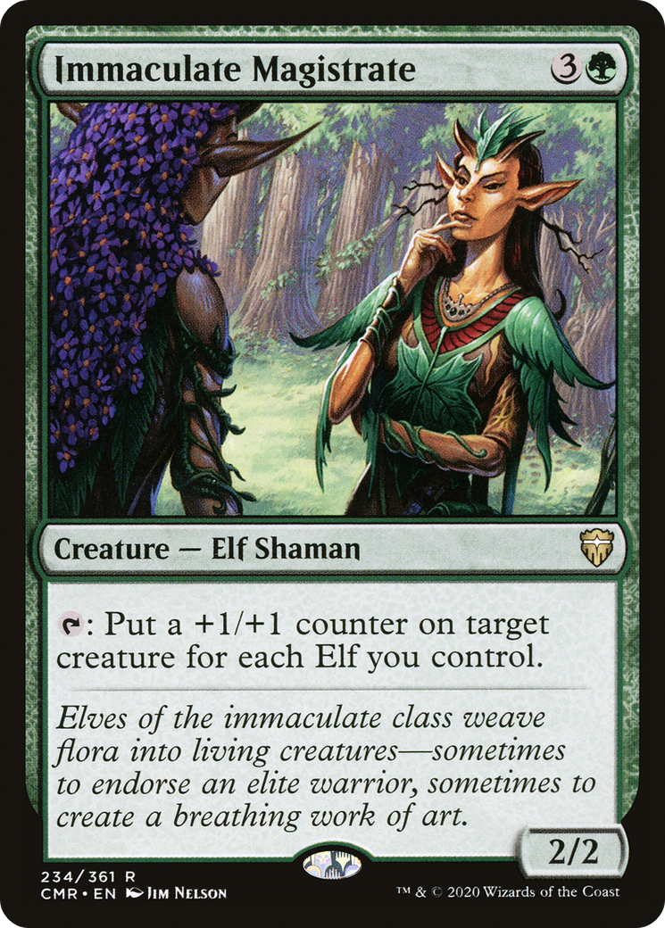 Image of Immaculate Magistrate (CMR-234) - Commander Legends Foil