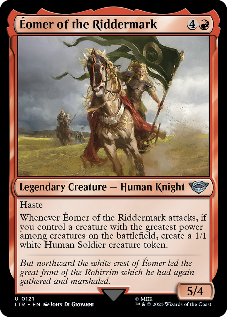 Image of Eomer of the Riddermark (LTR-121) - The Lord of the Rings: Tales of Middle-earth