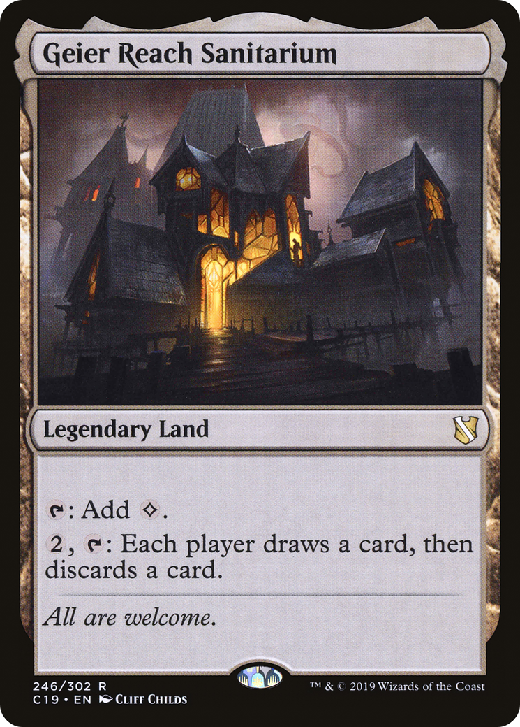 Image of Geier Reach Sanitarium (C19-246) - Commander 2019