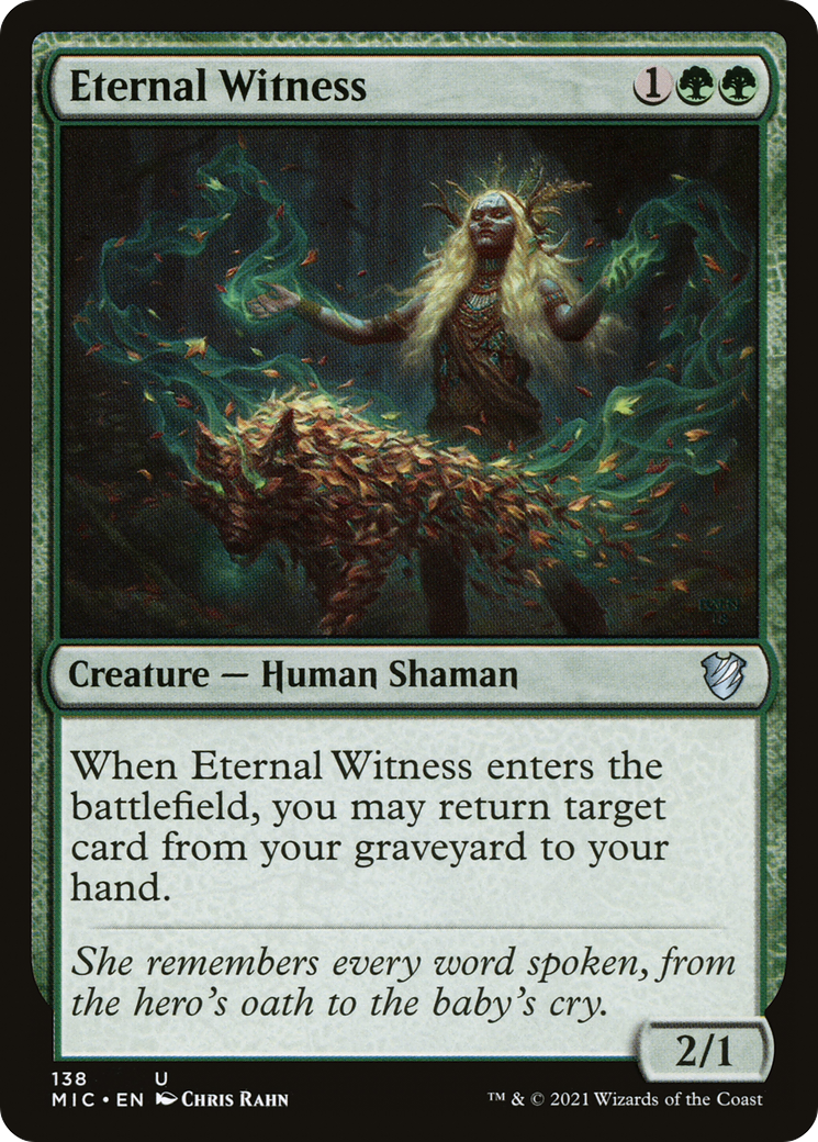 Image of Eternal Witness (MIC-138) - Midnight Hunt Commander