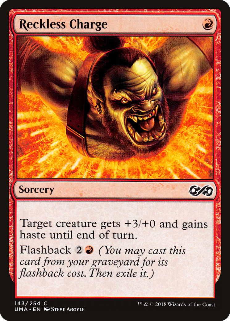 Image of Reckless Charge (UMA-143) - Ultimate Masters Foil