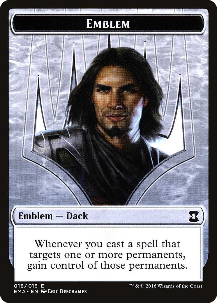 Image of Emblem - Dack Fayden (EMA-016) - Eternal Masters Tokens