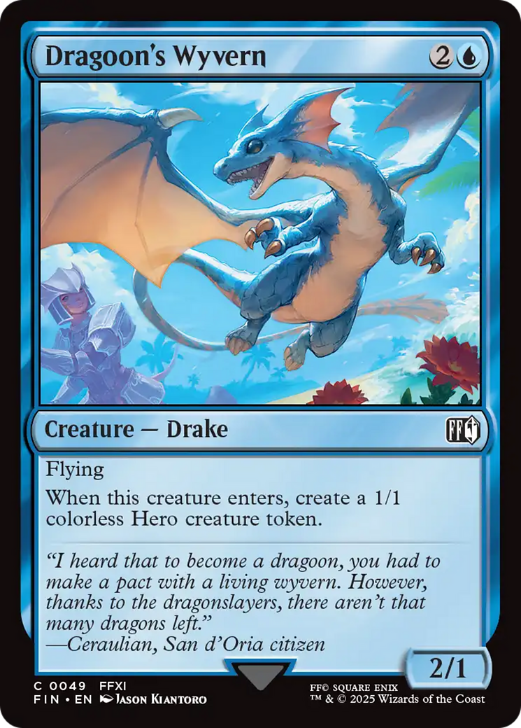 Image of Dragoon's Wyvern (FIN-049) - FINAL FANTASY