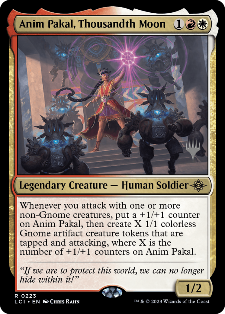 Image of Anim Pakal, Thousandth Moon (PPLCI-223) - The Lost Caverns of Ixalan Promos Foil