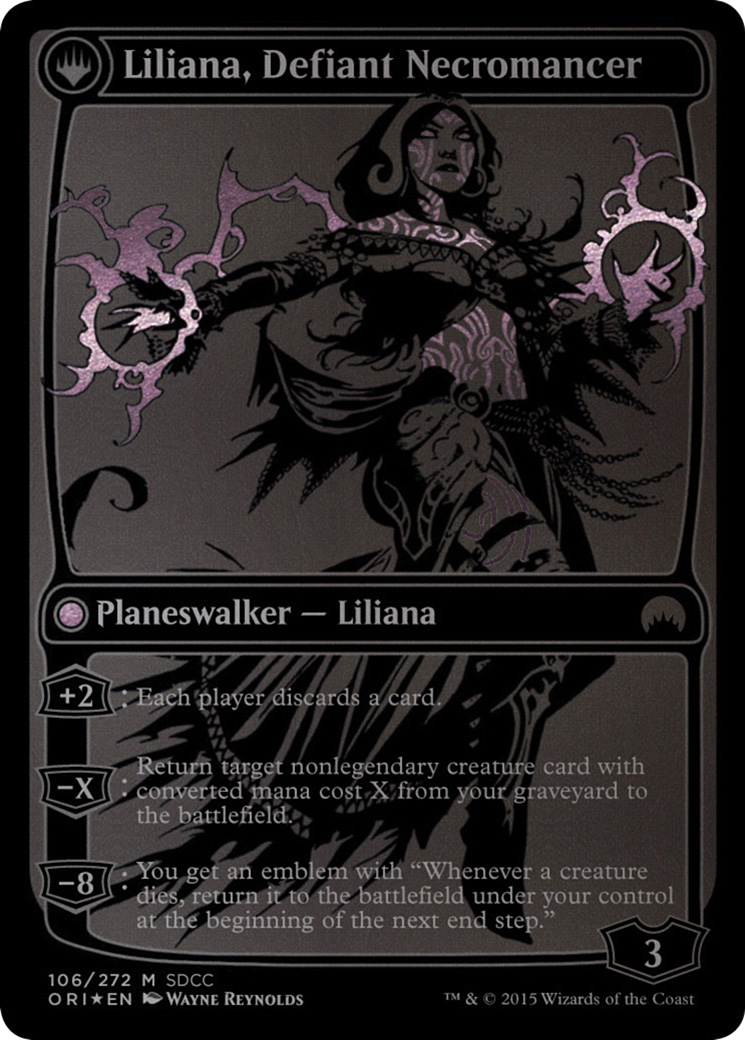 Image of Liliana, Heretical Healer (SDCC 2015 Exclusive) (MEDIA-106) - San Diego Comic-Con 2015: (originpwdfc) Foil