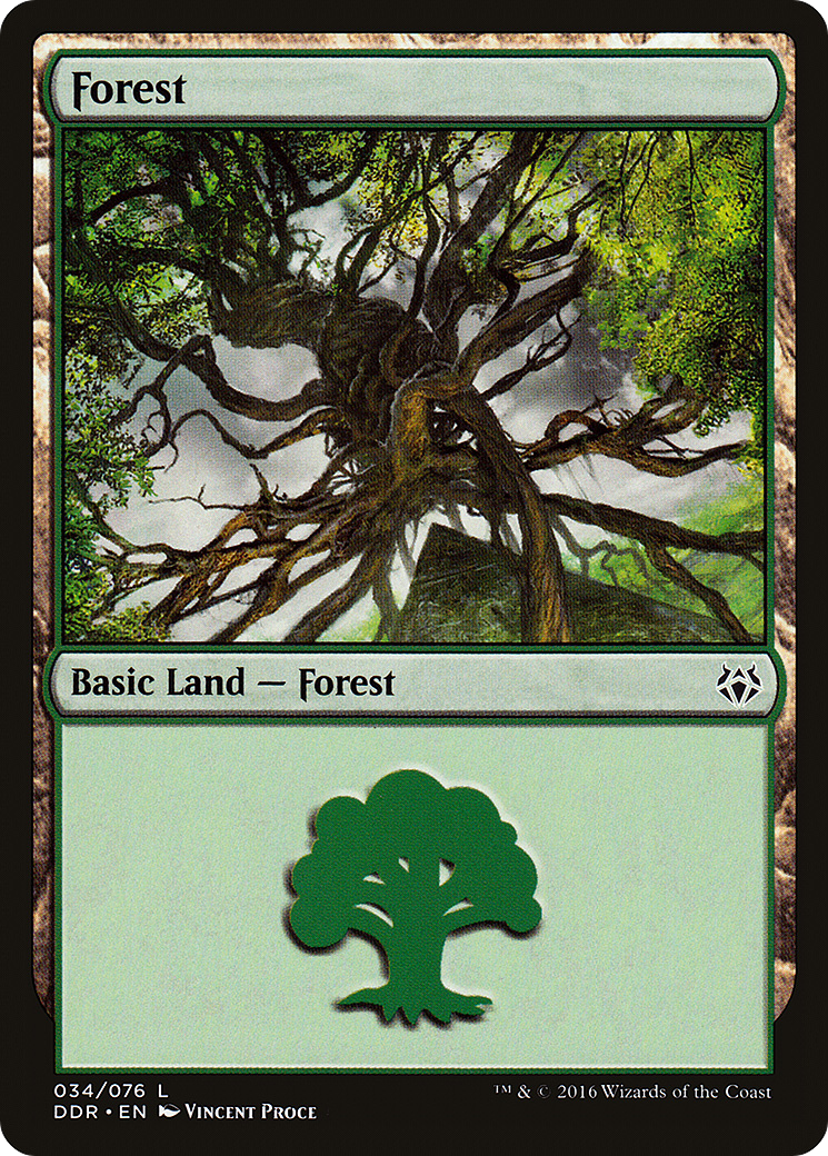 Image of Forest (034) (DDR-034) - Duel Decks: Nissa vs. Ob Nixilis