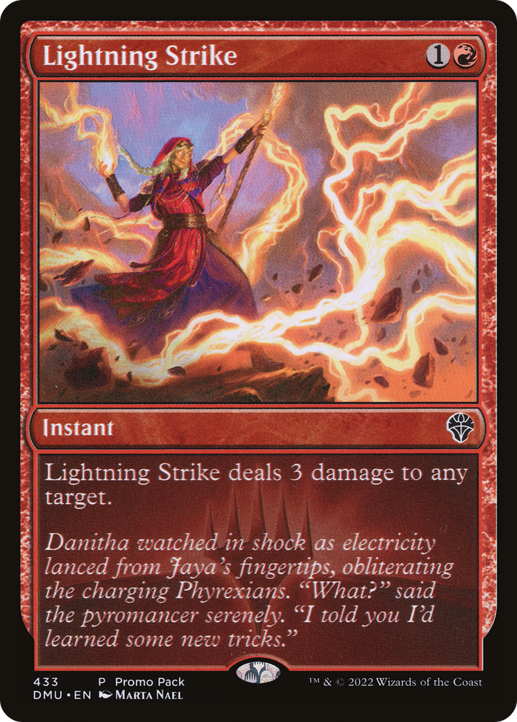 Image of Lightning Strike (PPDMU-433) - Dominaria United Foil