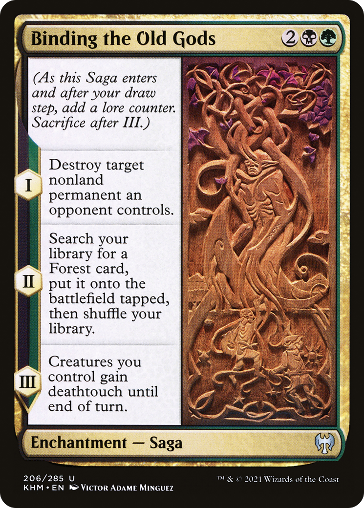 Image of Binding the Old Gods (KHM-206) - Kaldheim Foil
