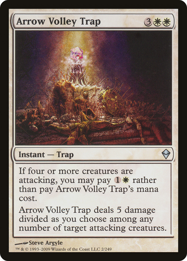 Image of Arrow Volley Trap (ZEN-002) - Zendikar Foil