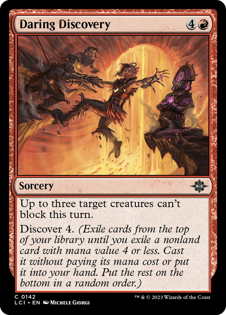 Image of Daring Discovery (LCI-142) - The Lost Caverns of Ixalan