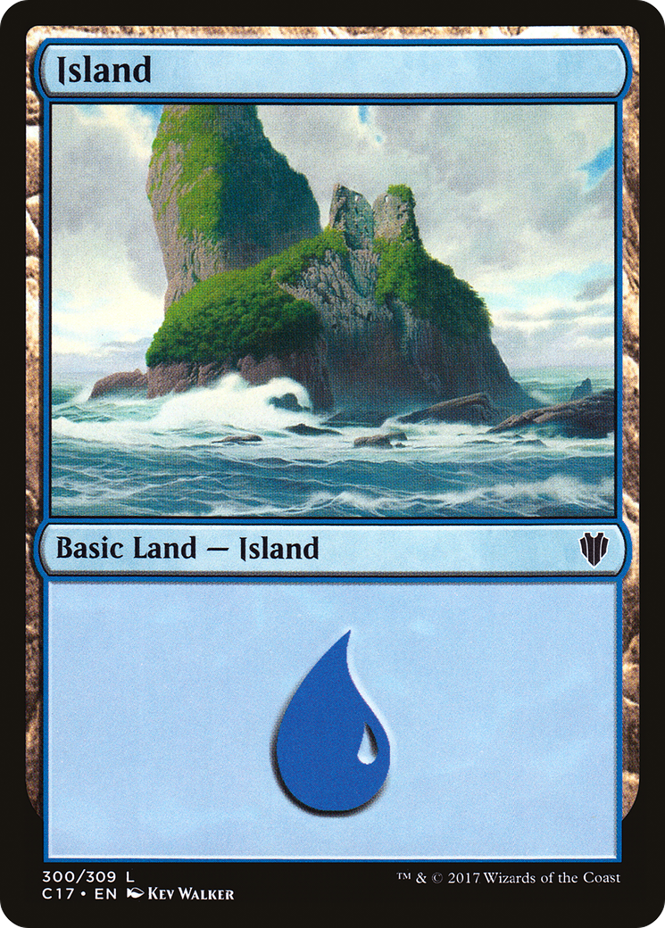 Image of Island (300) (C17-300) - Commander 2017