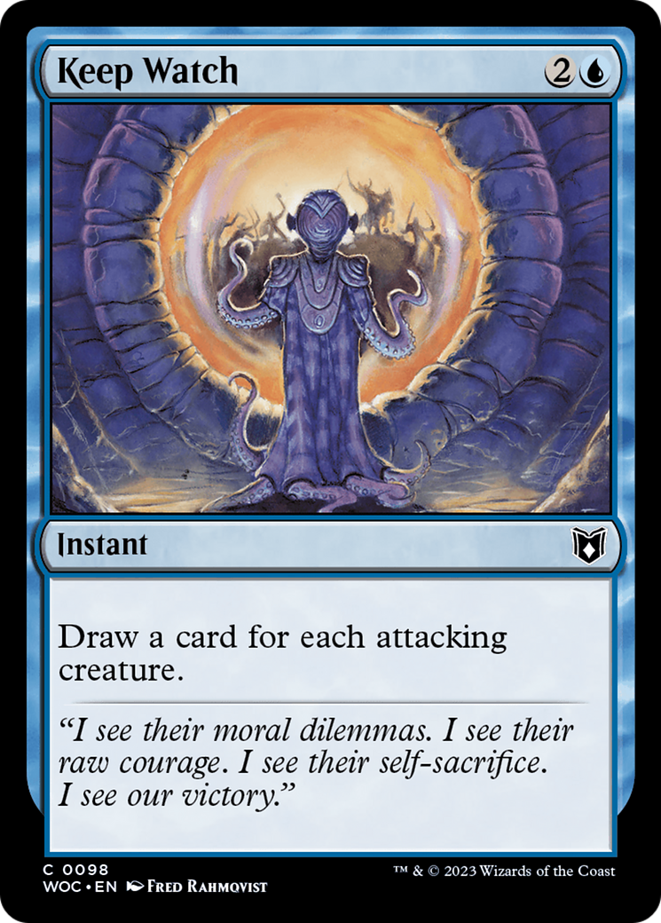 Image of Keep Watch (WOC-098) - Wilds of Eldraine Commander
