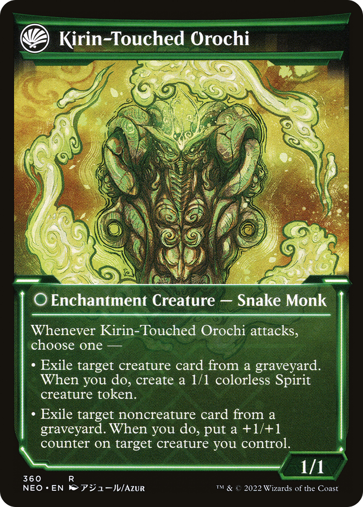 Image of Teachings of the Kirin (Showcase) (NEO-360) - Kamigawa: Neon Dynasty: (Showcase, fandfc)