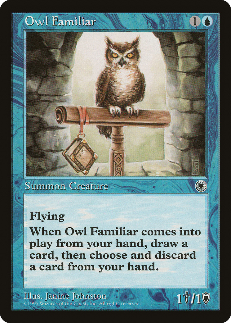 Image of Owl Familiar (POR-) - Portal