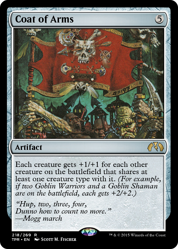 Image of Coat of Arms (TPR-218) - Tempest Remastered Foil