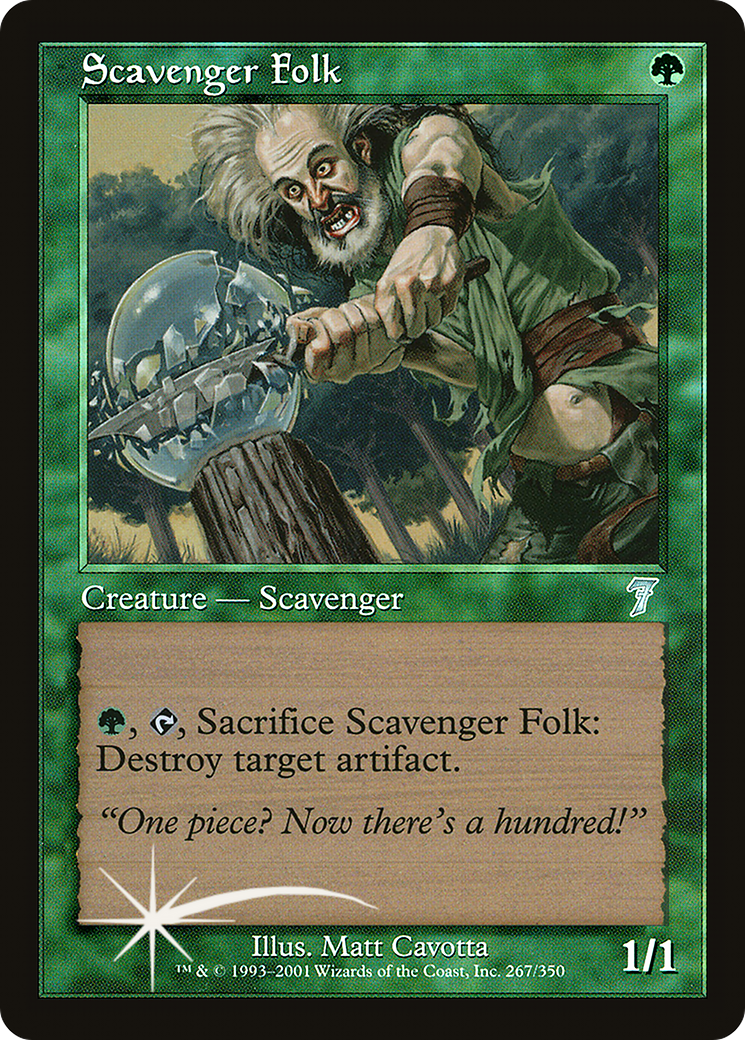 Image of Scavenger Folk (7ED-267) - 7th Edition