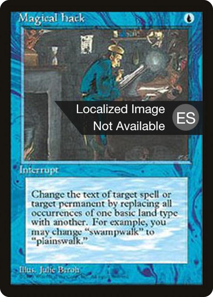 Image of Magical Hack (4BB-) - Fourth Edition Foreign Black Border