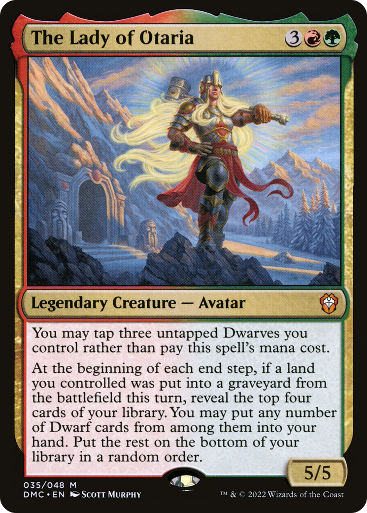 Image of The Lady of Otaria (DMC-035) - Dominaria United Commander