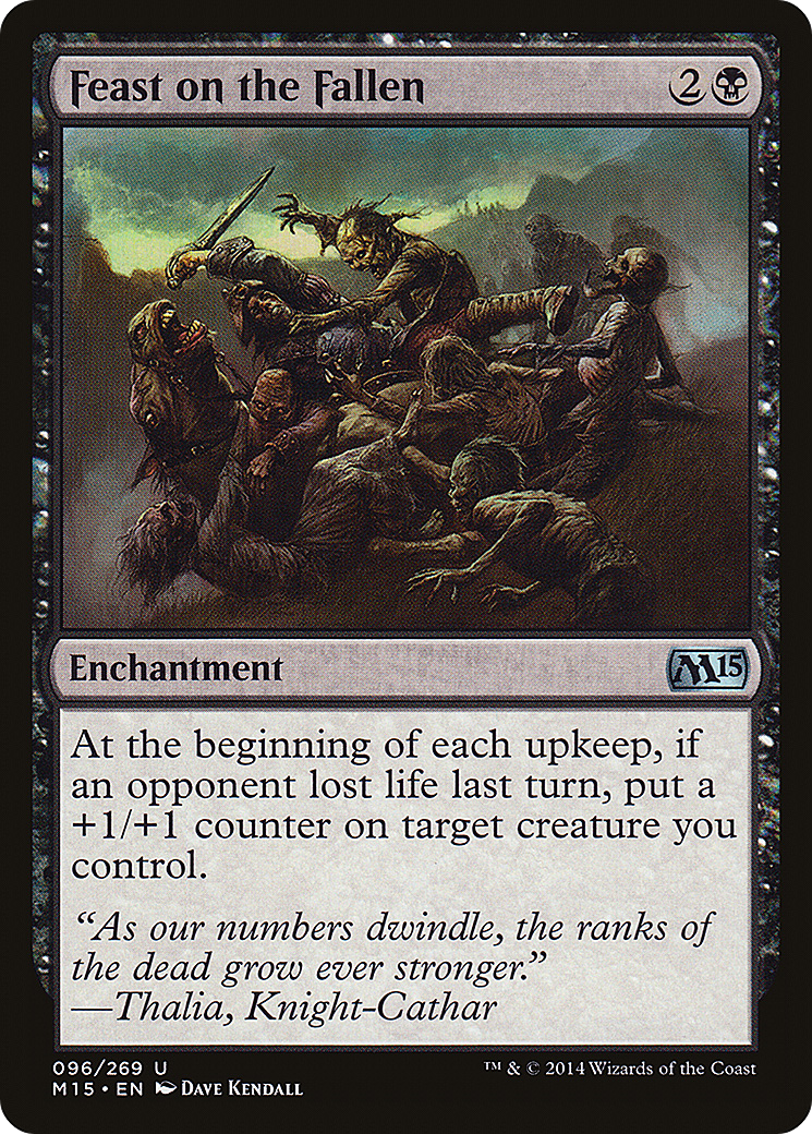 Image of Feast on the Fallen (M15-096) - Magic 2015 Foil