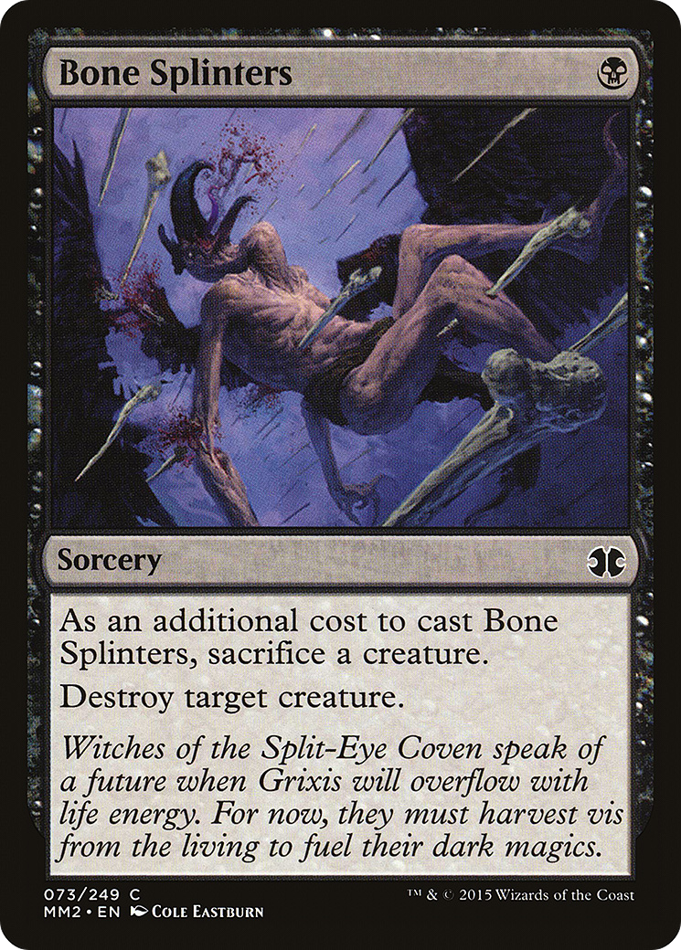 Image of Bone Splinters (MM2-073) - Modern Masters 2015