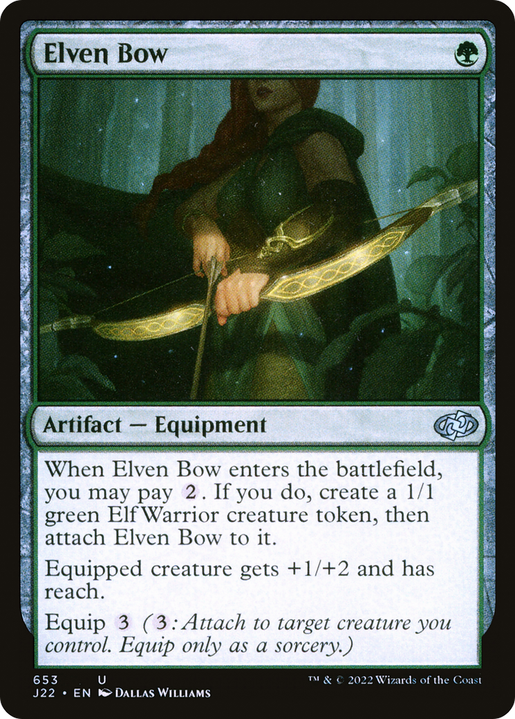 Image of Elven Bow (J22-653) - Jumpstart 2022