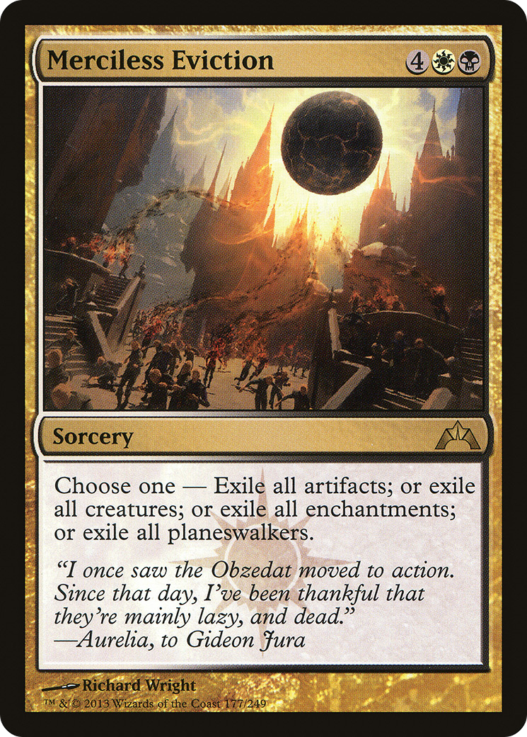 Image of Merciless Eviction (GTC-177) - Gatecrash Foil