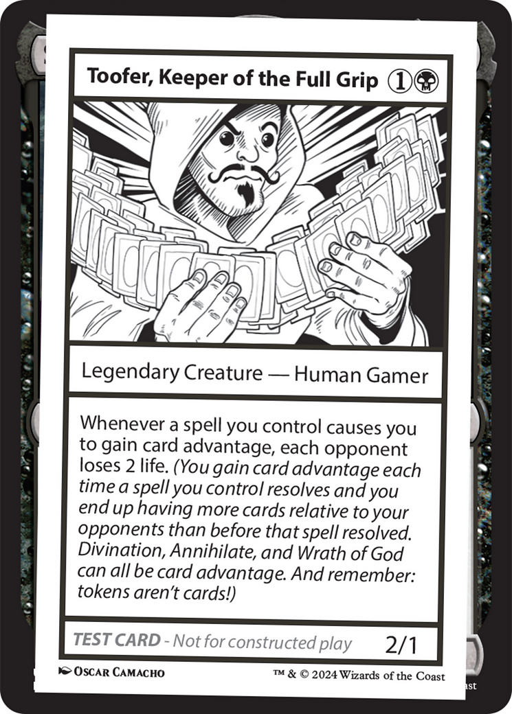 Image of Toofer, Keeper of the Full Grip (MB2PC-) - Mystery Booster 2