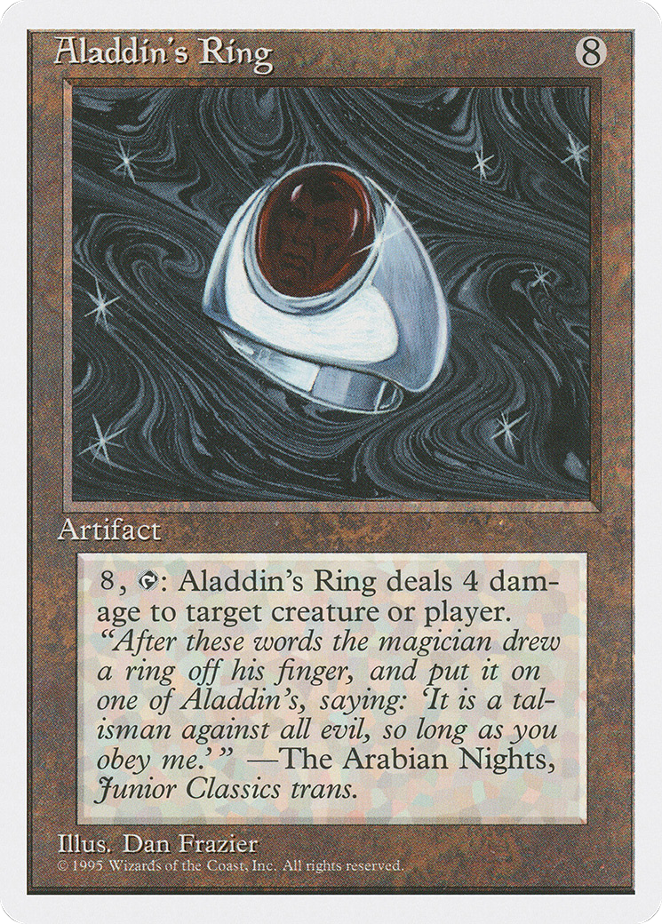 Image of Aladdin's Ring (4ED-) - Fourth Edition