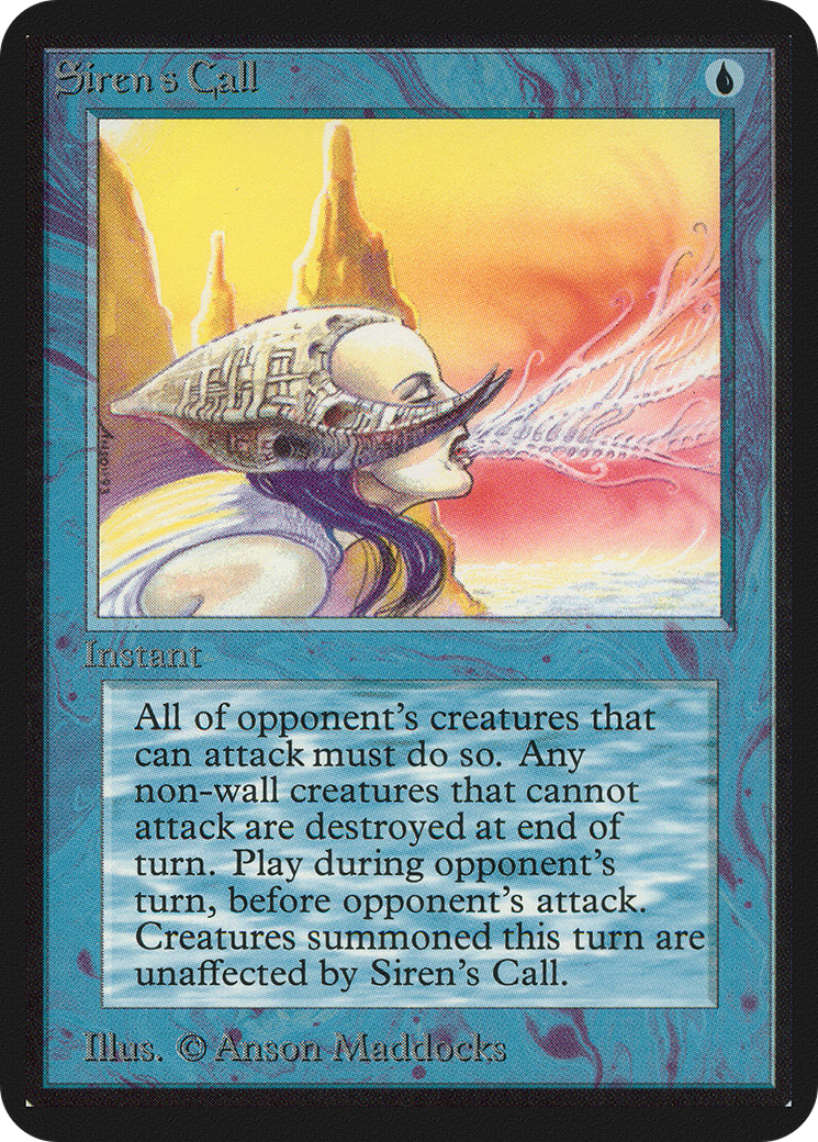 Image of Siren's Call (LEA-) - Limited Edition Alpha