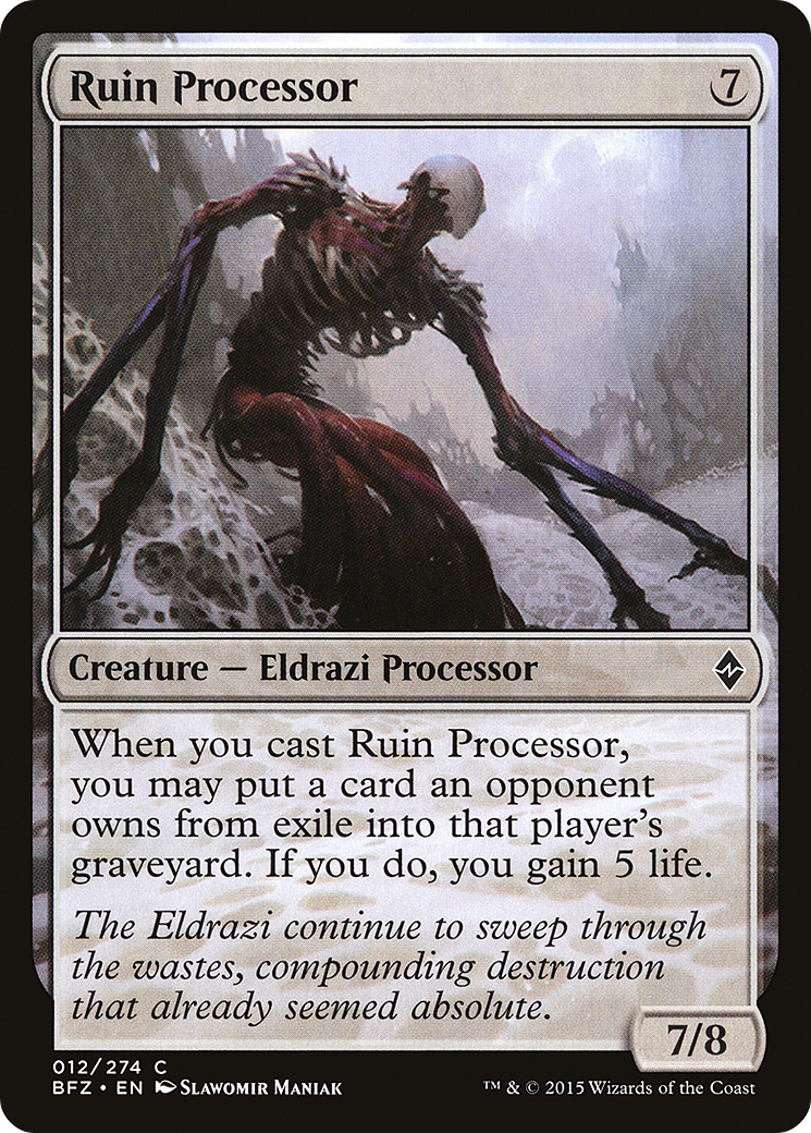 Image of Ruin Processor (BFZ-012) - Battle for Zendikar Foil
