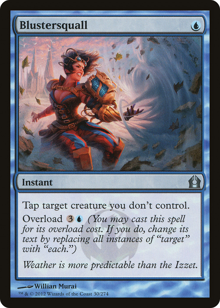 Image of Blustersquall (RTR-030) - Return to Ravnica Foil