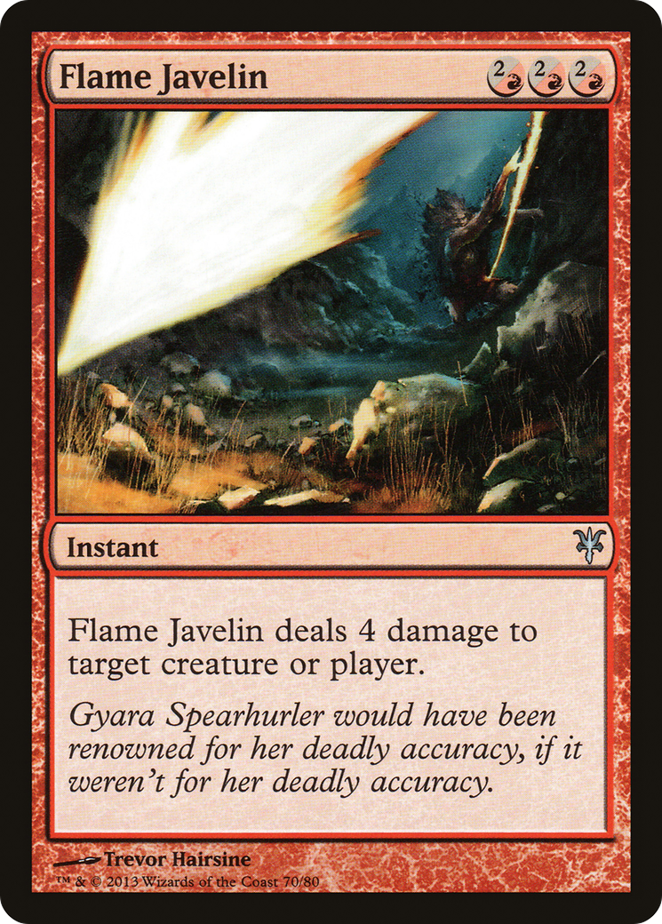 Image of Flame Javelin (DDK-070) - Duel Decks: Sorin vs. Tibalt