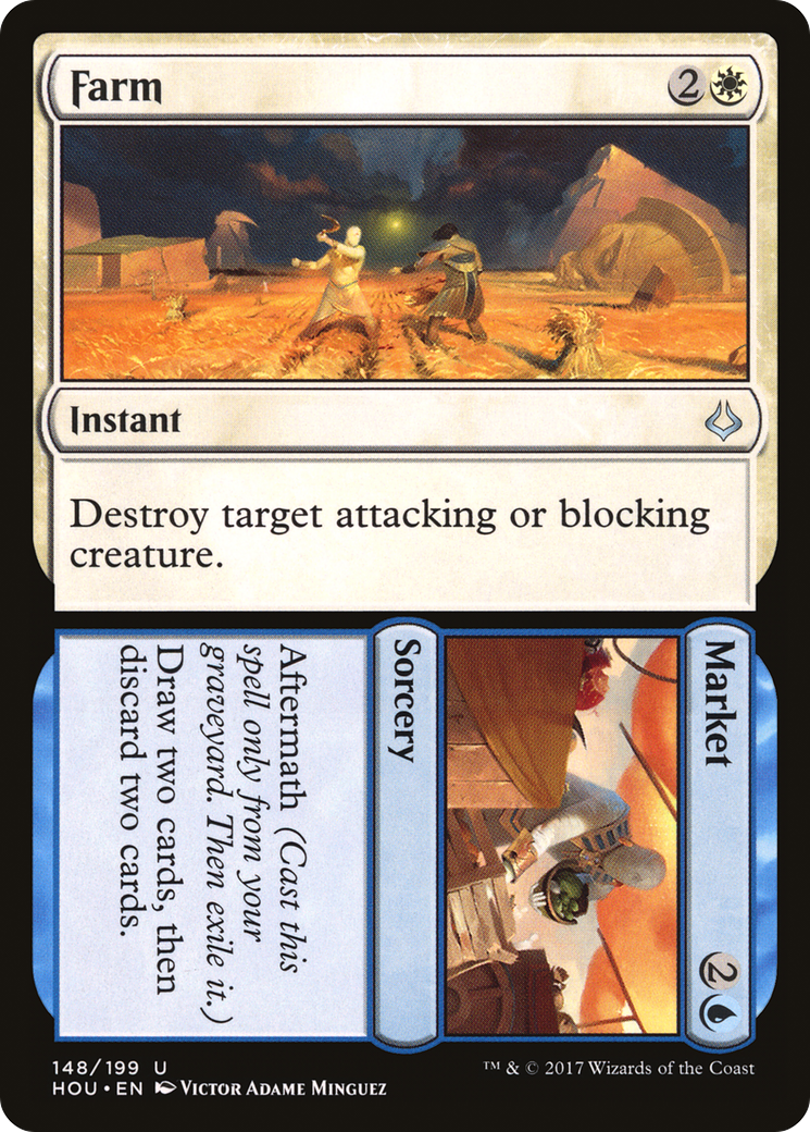 Image of Farm // Market (HOU-148) - Hour of Devastation Foil