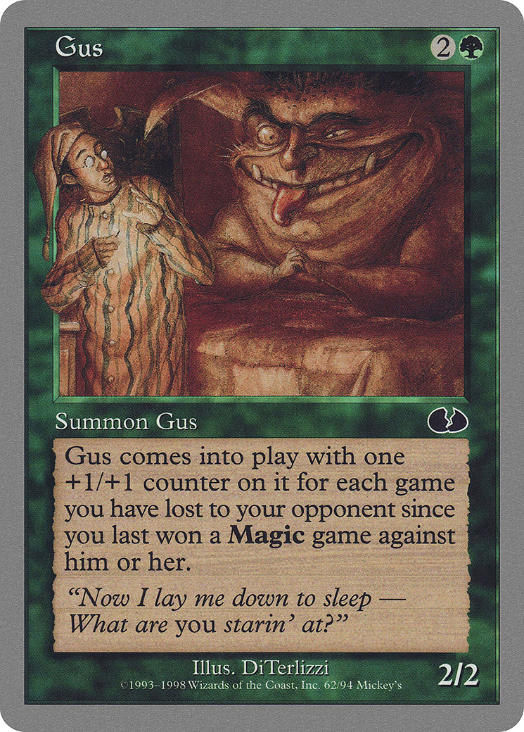 Image of Gus (UGL-062) - Unglued
