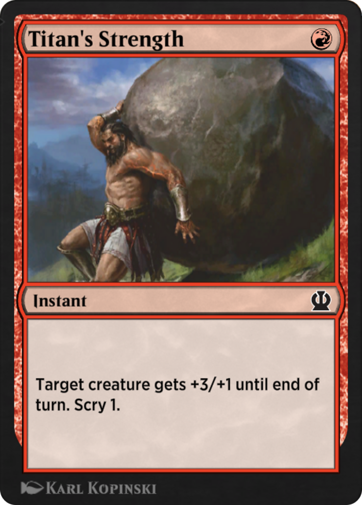 Image of Titan's Strength (EA1-011) - Explorer Anthology 1