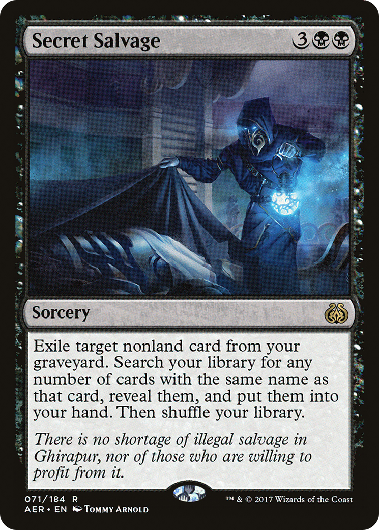 Image of Secret Salvage (AER-071) - Aether Revolt