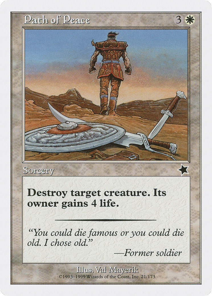 Image of Path of Peace (S99-021) - Starter 1999