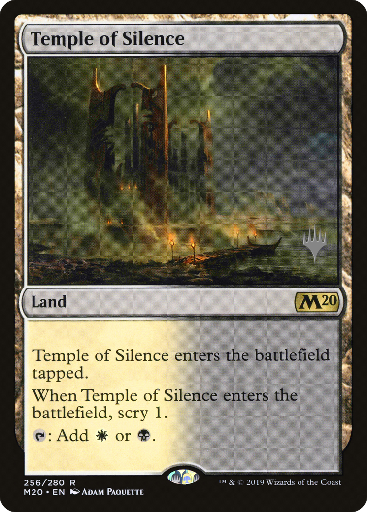 Image of Temple of Silence (PPM20-256) - Core Set 2020 Promos