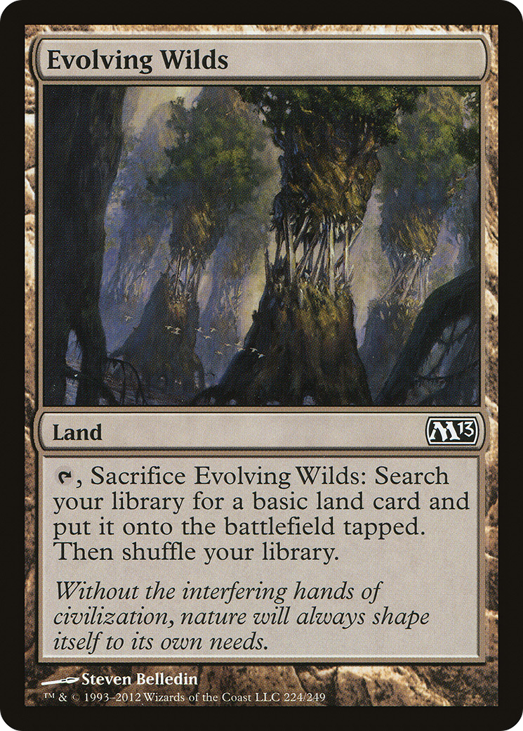 Image of Evolving Wilds (M13-224) - Magic 2013 Foil
